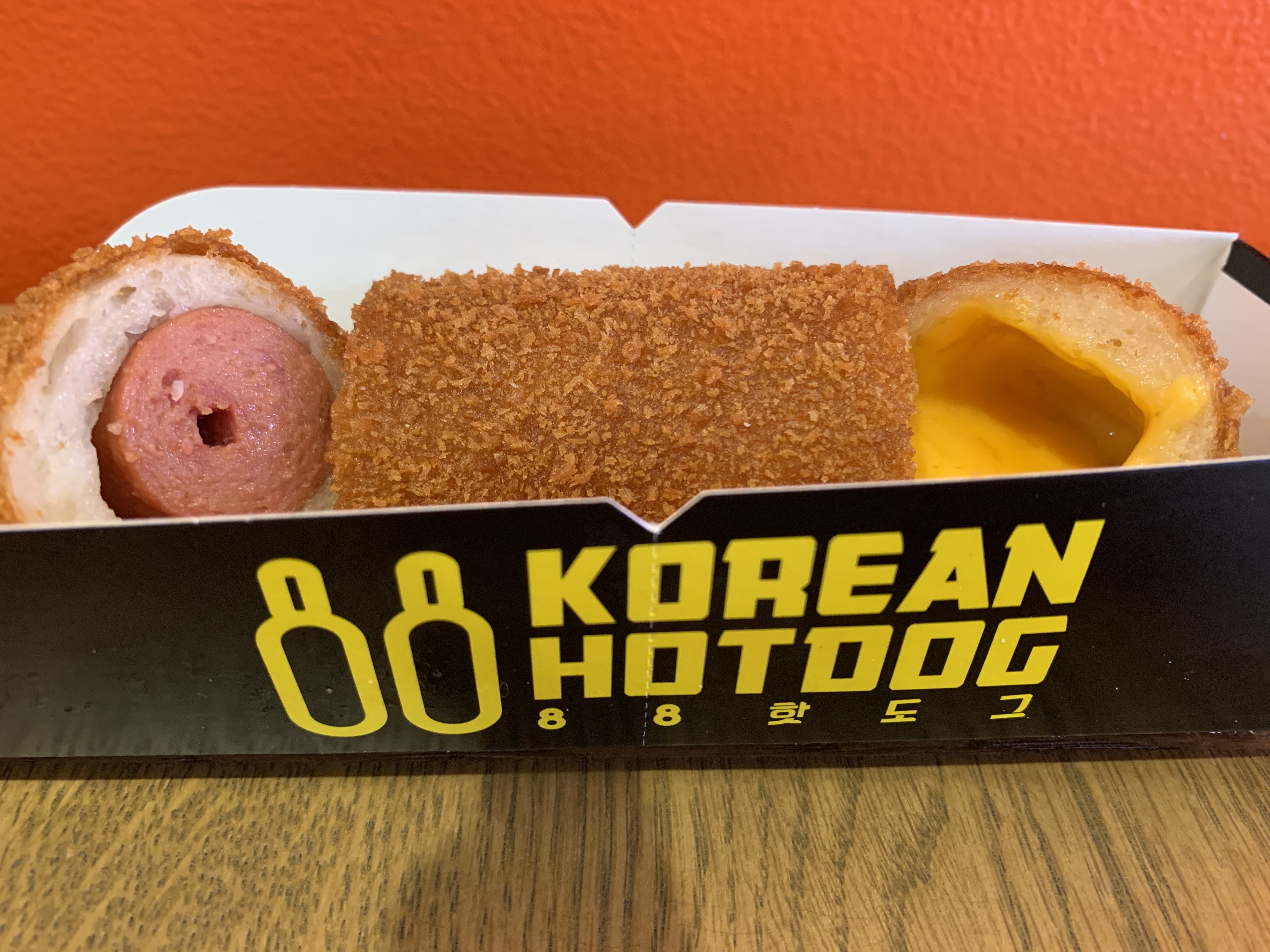 Half Cheddar & Half Hotdog