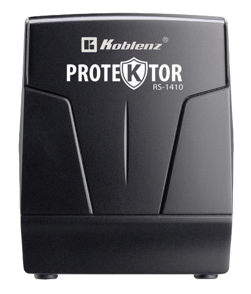 Regulador Koblenz RS-1410, 700W, 1410VA, Salida 108-132V, 8 Contactos
