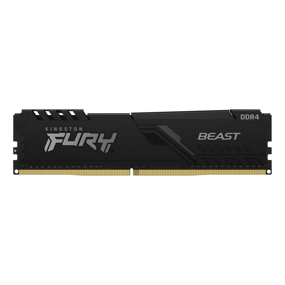 Memoria RAM Kingston FURY Beast Black DDR4, 3200MHz, 8GB, CL16, XMP