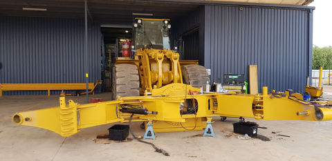 Full refurbishment of a Mining Tyre Handler