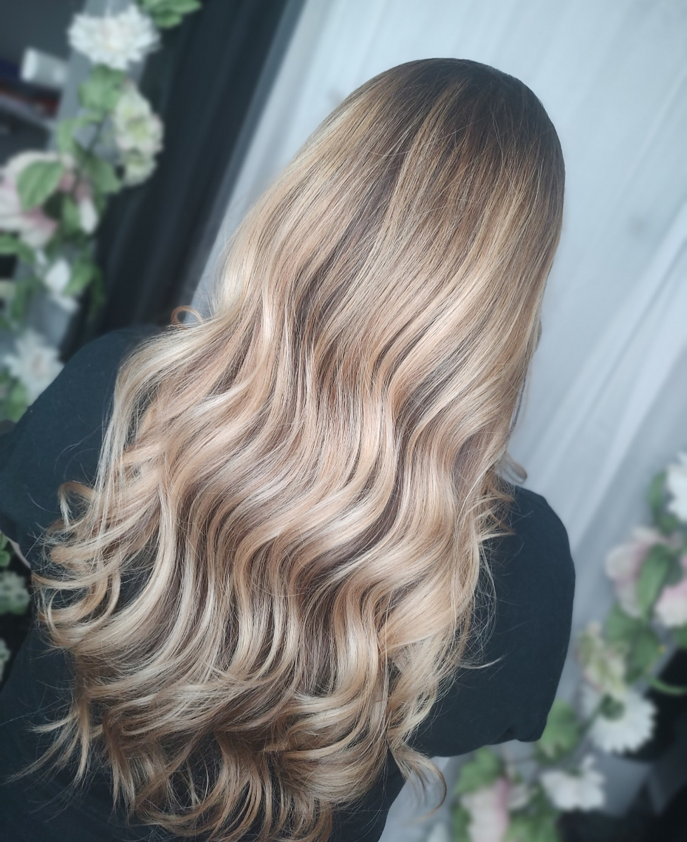 Nina Rose Gold Balayage