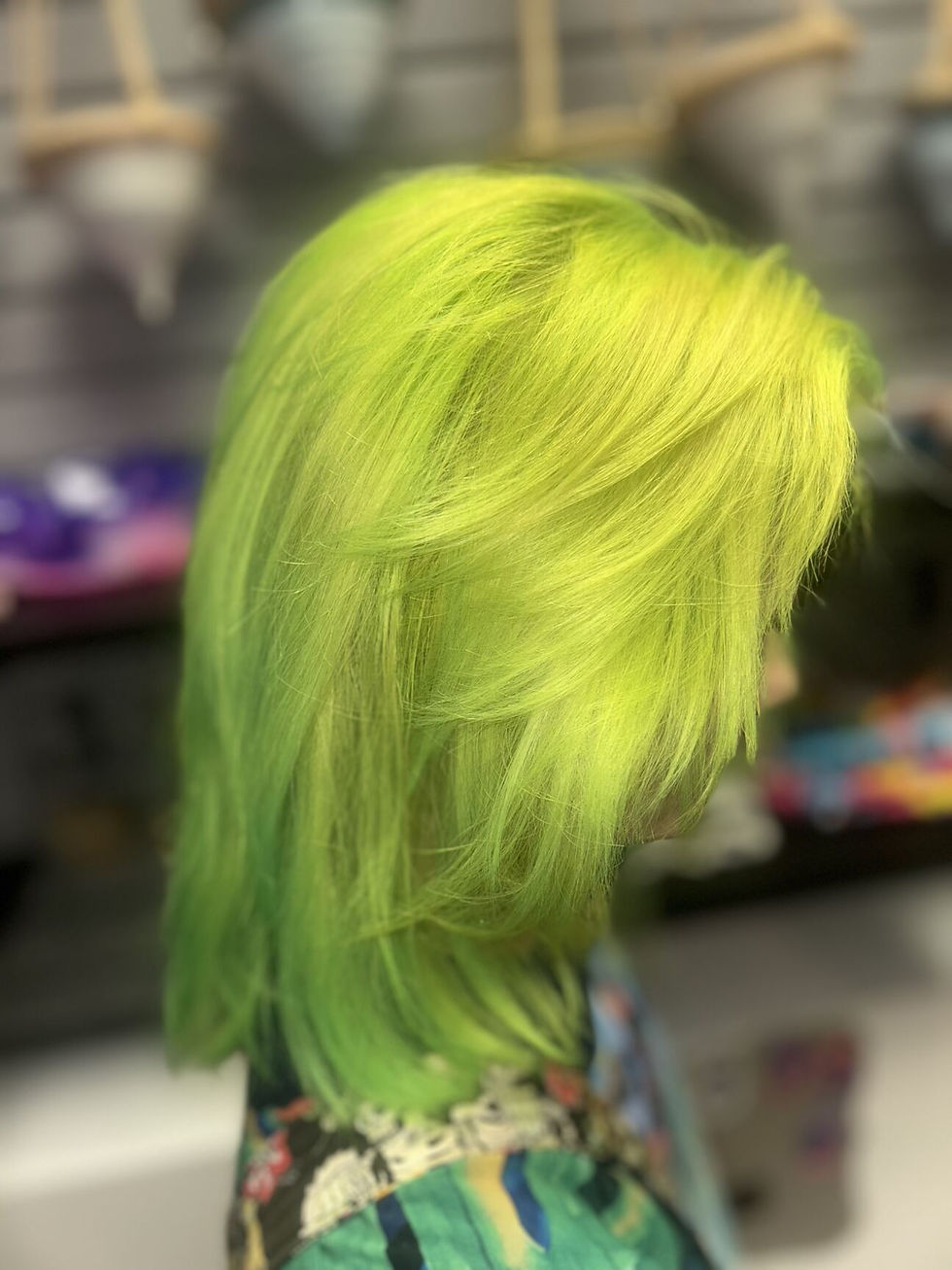 Raine Acid Green