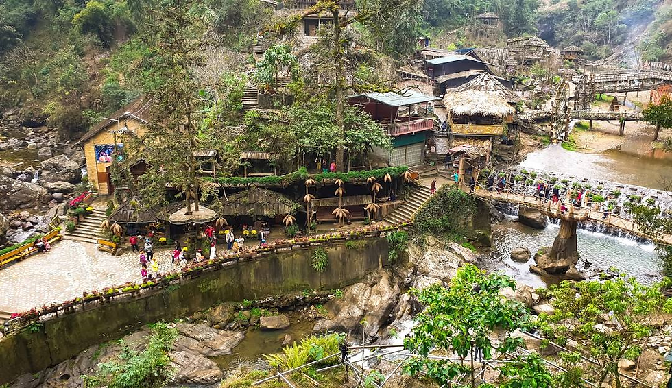 Bản Cát Cát - Sapa (Nguồn: Neighborhood in Vietnam)