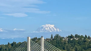 View from Tacoma of Mt. Rainier