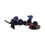 Thumbnail: Purrfect Broomstick Witches Familiar Black Cats and Broomstick Figurine