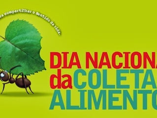 07 DE NOVEMBRO ACONTECE O DIA NACIONAL DA COLETA DE ALIMENTOS