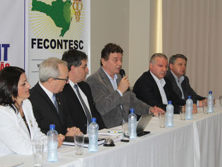 Canoinhas: Secretário regional participa de encontro da Fecontesc