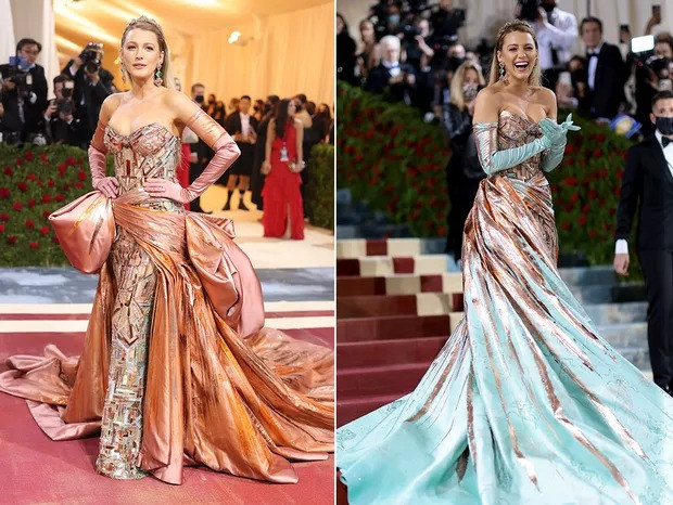 Blake lively estilo romântico met gala 2022