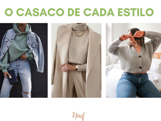 Que frio! Descubra o casaco perfeito para cada estilo!