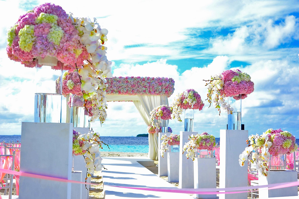perfect sea side wedding venue in South Korea