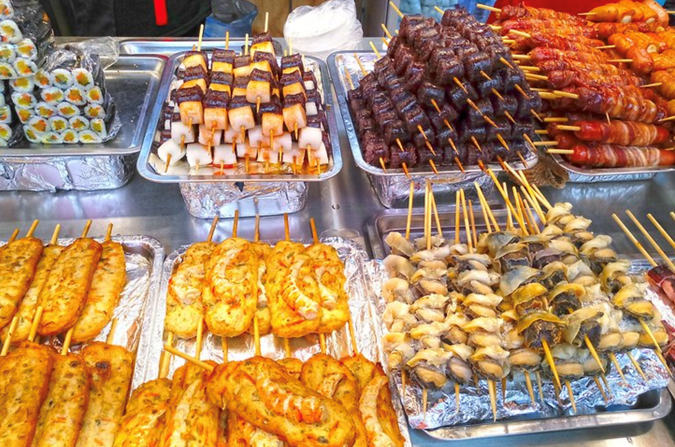 Foodat Gwangjang Market in Seoul