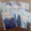kpop merchandise post card set