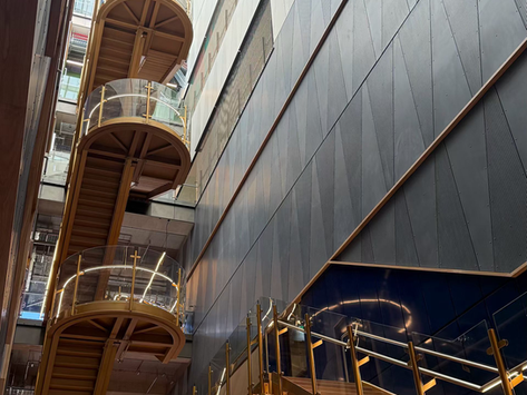 Modern interior at Edith Cowan University (ECU) City Campus