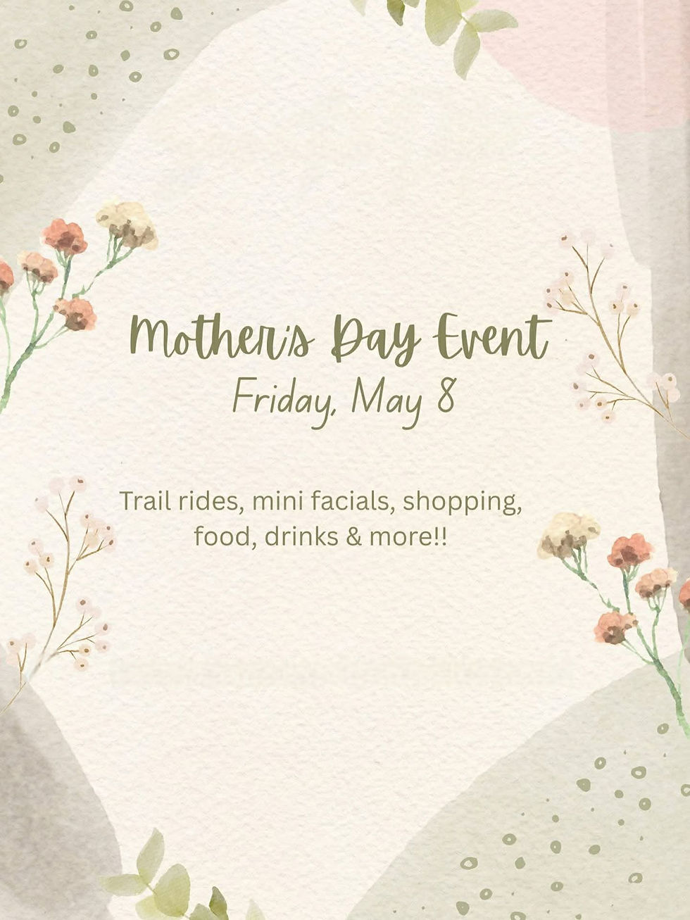 Mothers Day Event