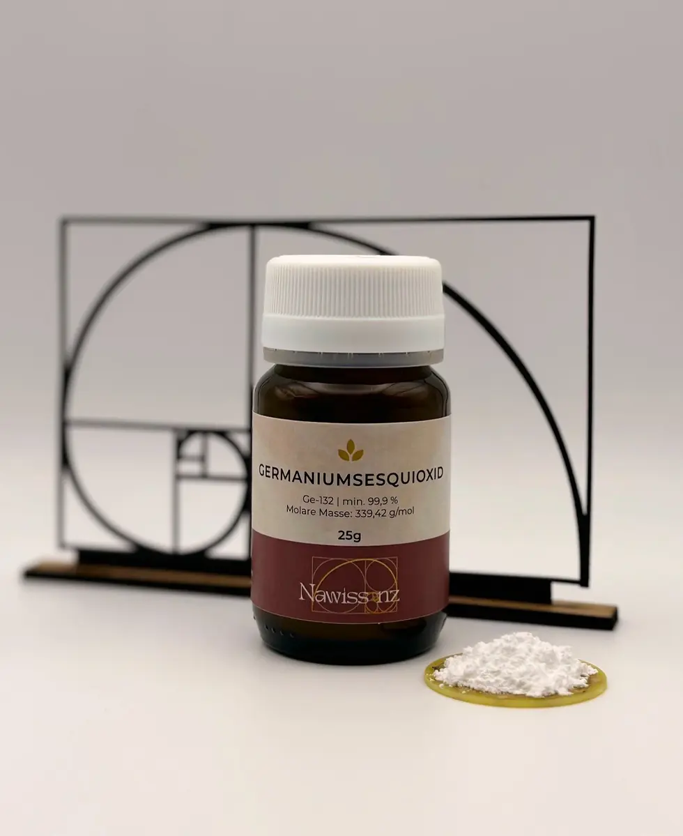 Nawissenz Germaniumsesquioxid GE-132 – 25 g, hochreines organisches Germaniumpulver