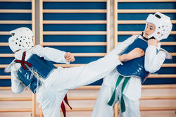 Tae Kwan Do Children Training