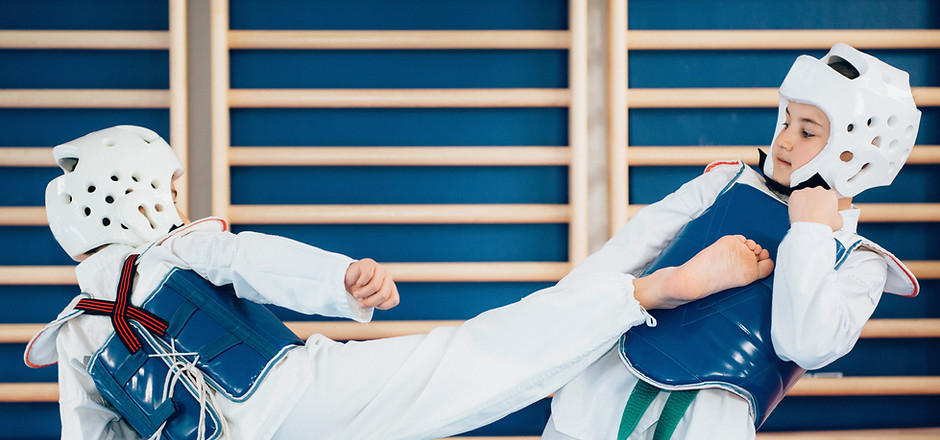 Tae Kwan Do Children Training