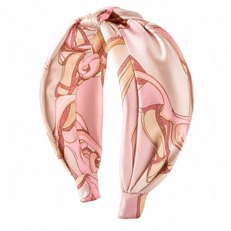 Docsun custom silk knotted front hairband