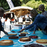Das Kuchenbuffet...