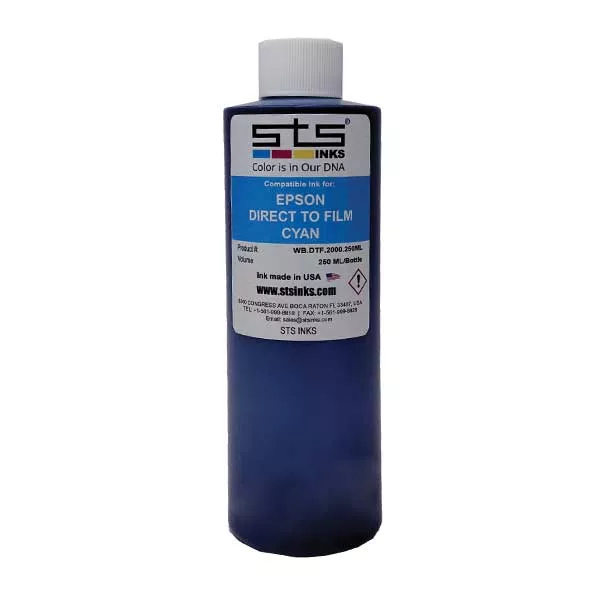 Thumbnail: Direct to Transfer Film Ink for Epson printheads. Bottle of 250ml