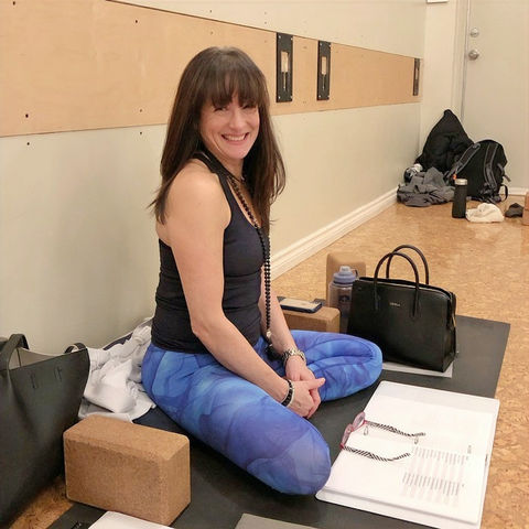 Cynthia in YTT session