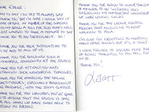 Love Letter from our Member Leigh
