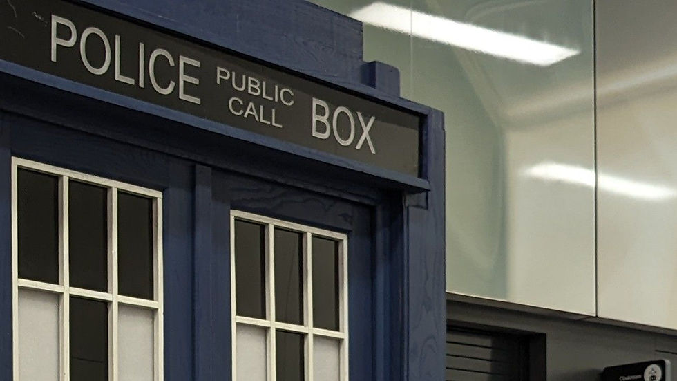 The Tardis from Doctor Who (Photo: Joe Bunker)