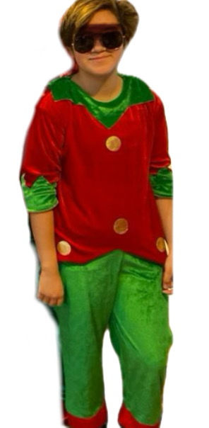 Duende elf navidad gnomo S M