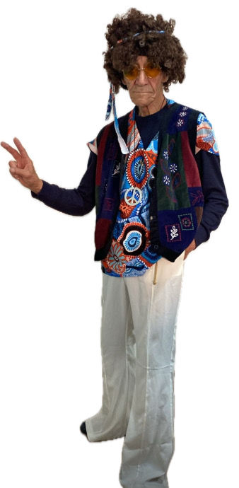 Hippie gogó 60 70 80 M