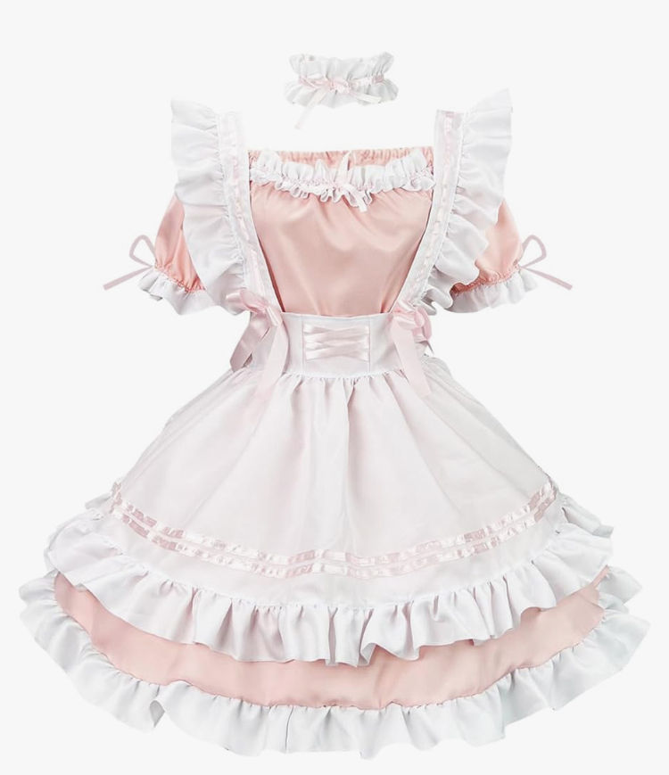 Bilqis Lolita Dress for Women Maid Cosplay Costumes M