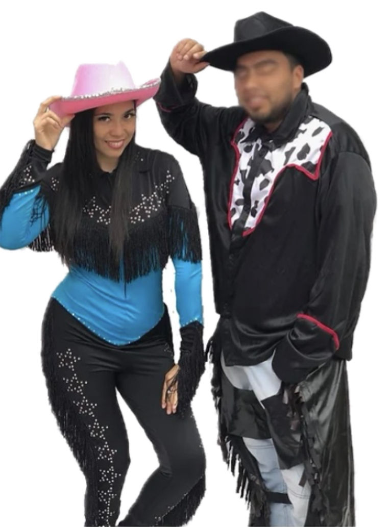 Vaquera S M vaquero S M cowboy oeste cowgirl 