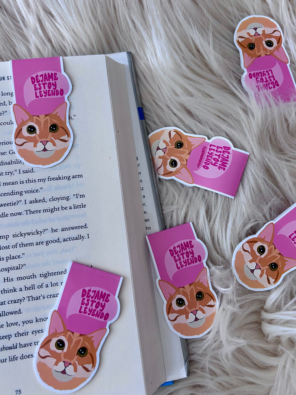 Thumbnail: Passive/Aggressive Magnetic Bookmark Set 