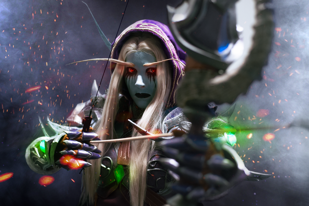 sylvanas windrunner wow world of warcraft cosplay