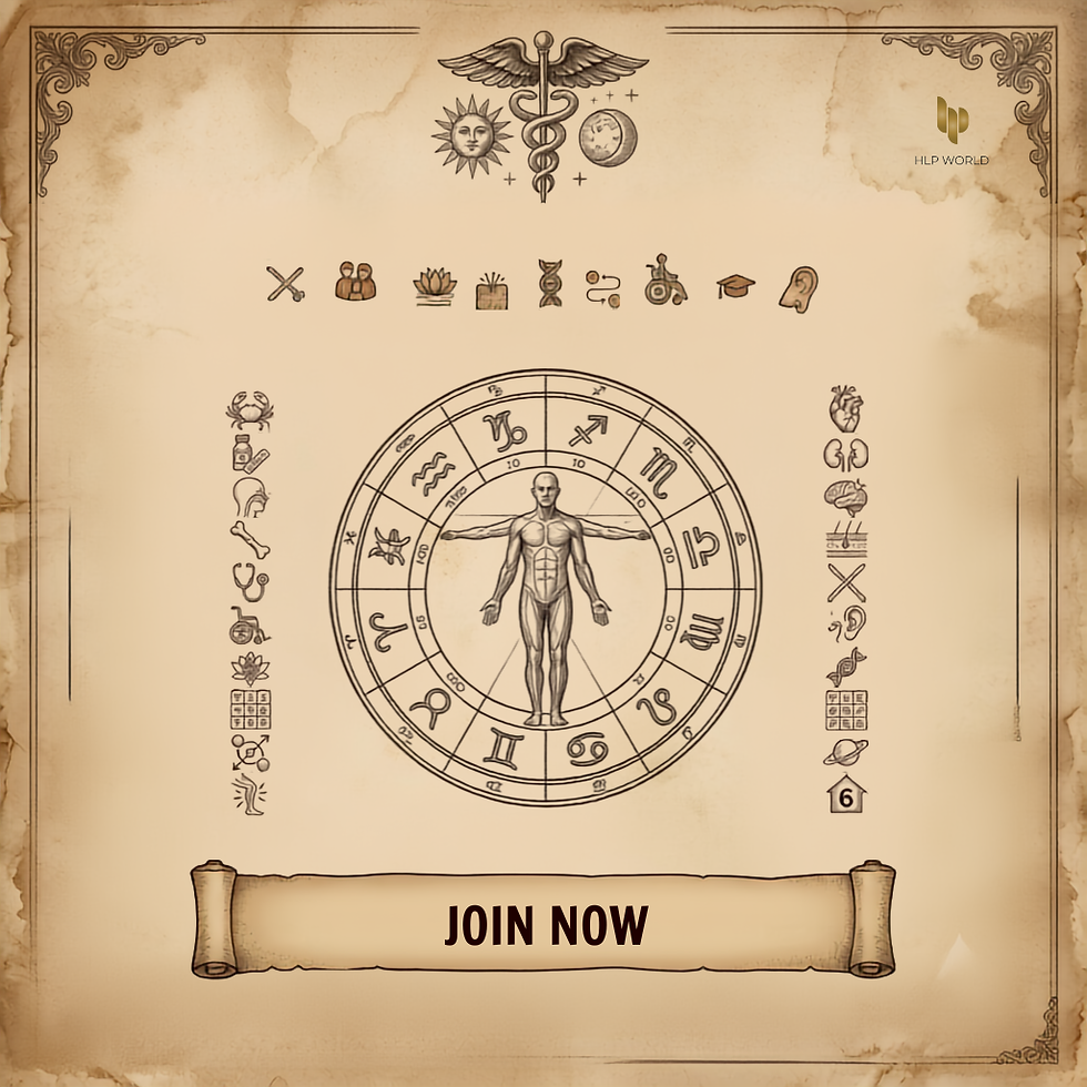 🩺 Medical Astrology Workshop