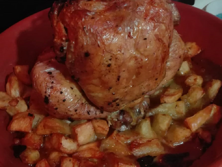 Pollo alla birra in Teglia Cuocipollo