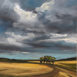 cirencester cotswold trees impressionist