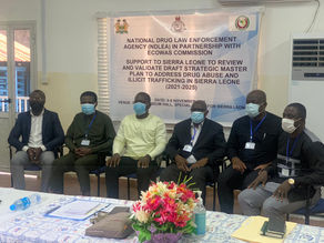 Review & Validation of Sierra Leone Drug Law Strategic Master Plan
