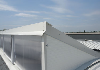 realizzazione vetrate a shed