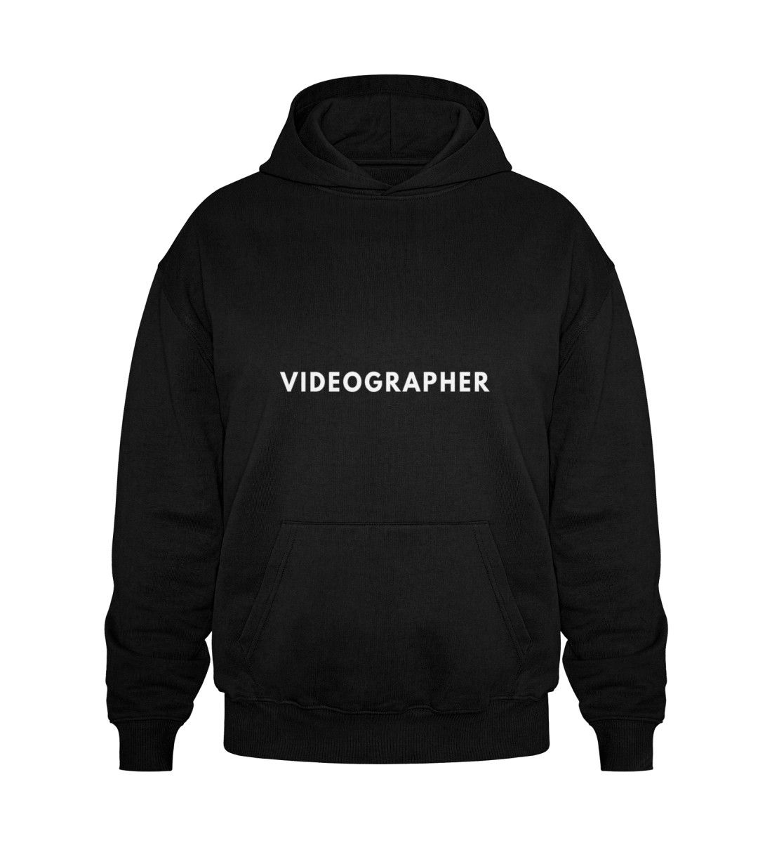 VIDEOGRAPHER HOODIE BLACK