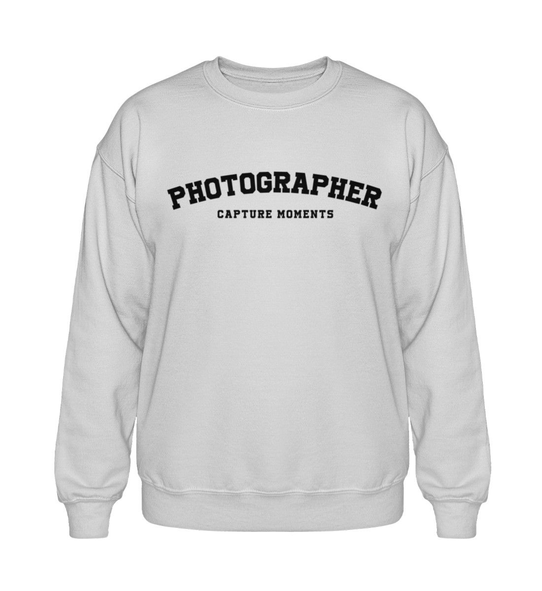 PHOTOGRAPHER CAPTURE MOMENTS SWEATER