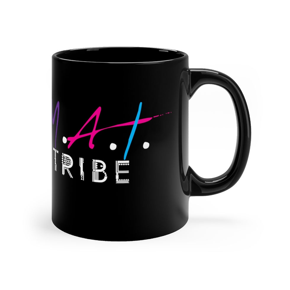 Thumbnail: M.A.I. Tribe - Black mug 11oz