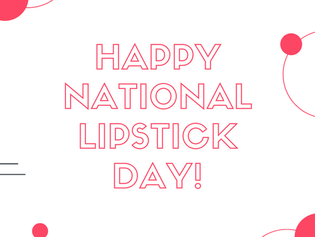 It's #Nationallipstickday