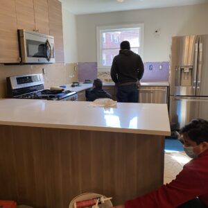 New counter going in!