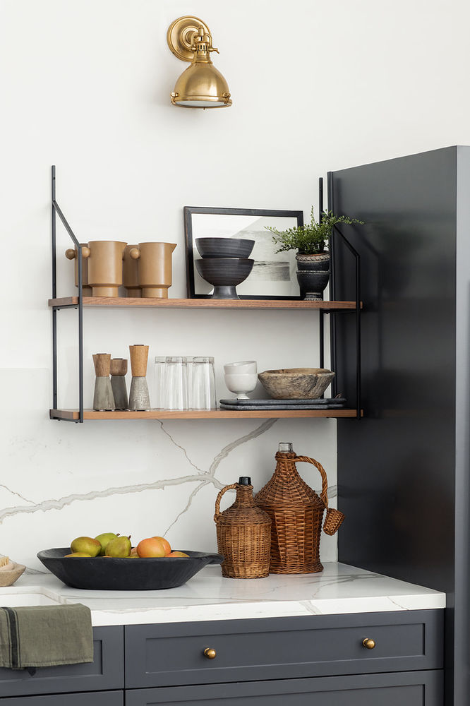 Kitchen Shelf Styling Tips + Tricks