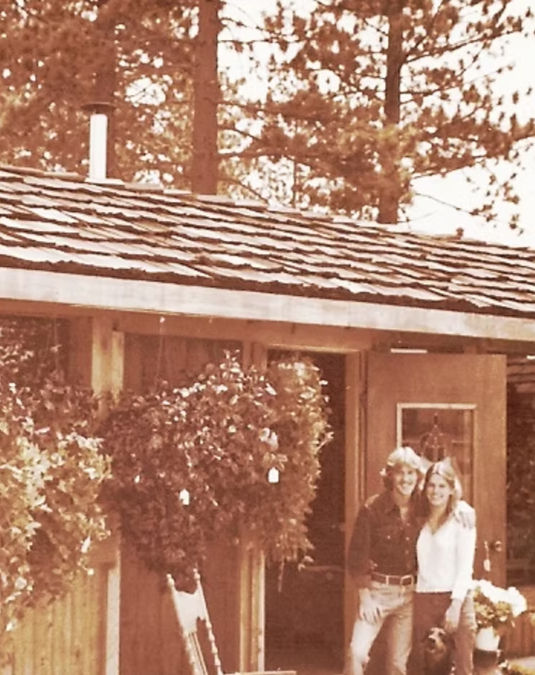 Exterior of Fire Sign Cafe a beloved West Shore Lake Tahoe breakfast spot in Homewood CA