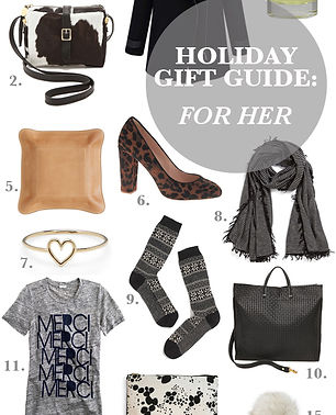 Gift Guide: For Her