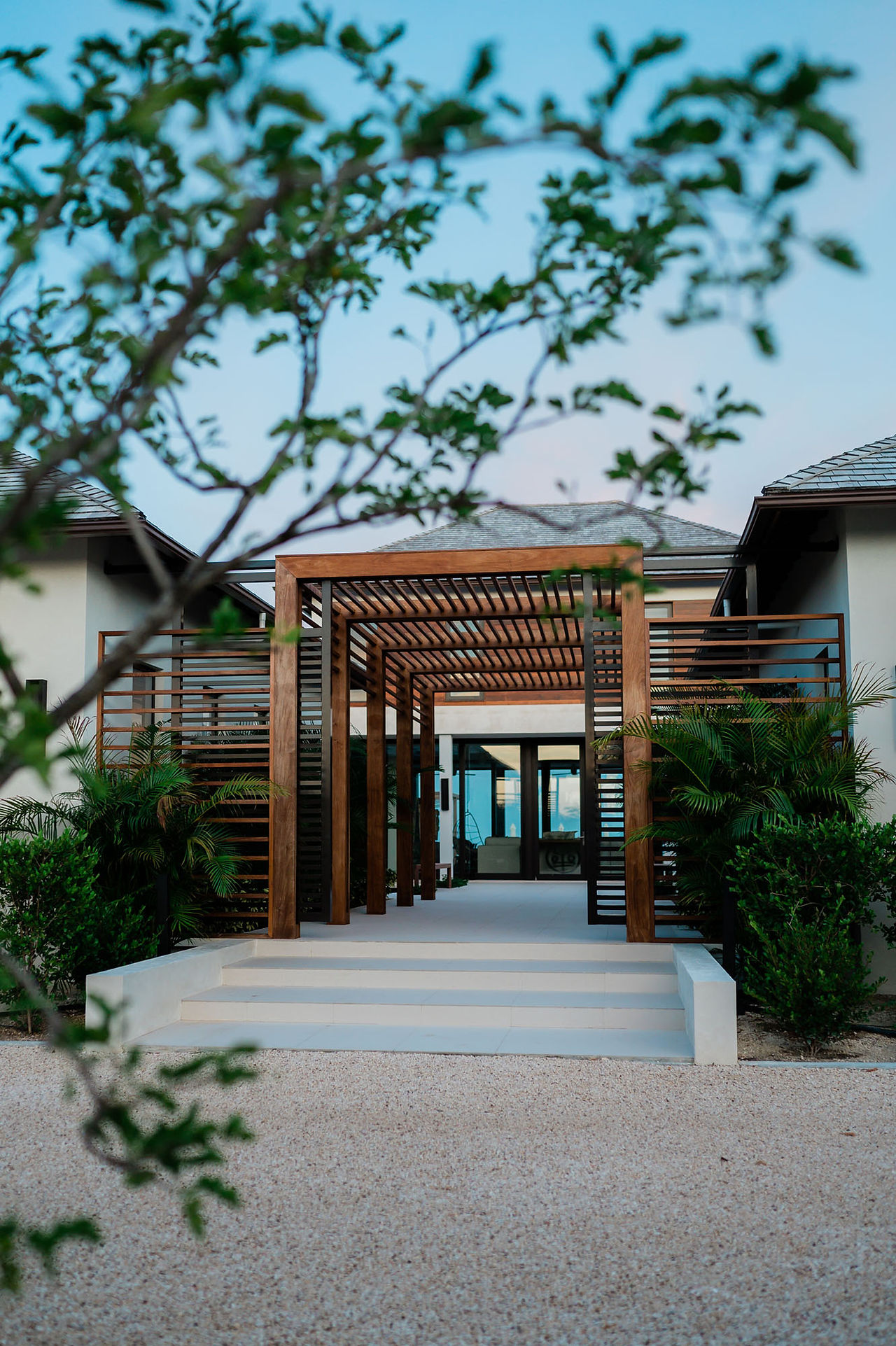 Coastal Vacation home designed by Barbour Spangle Design in Turks & Caicos