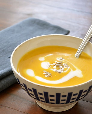 On the Menu: Pumpkin and Butternut Squash Soup