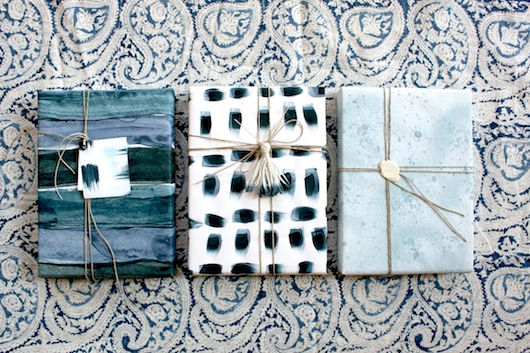 Seasonal Wrapping: Indigo Hues