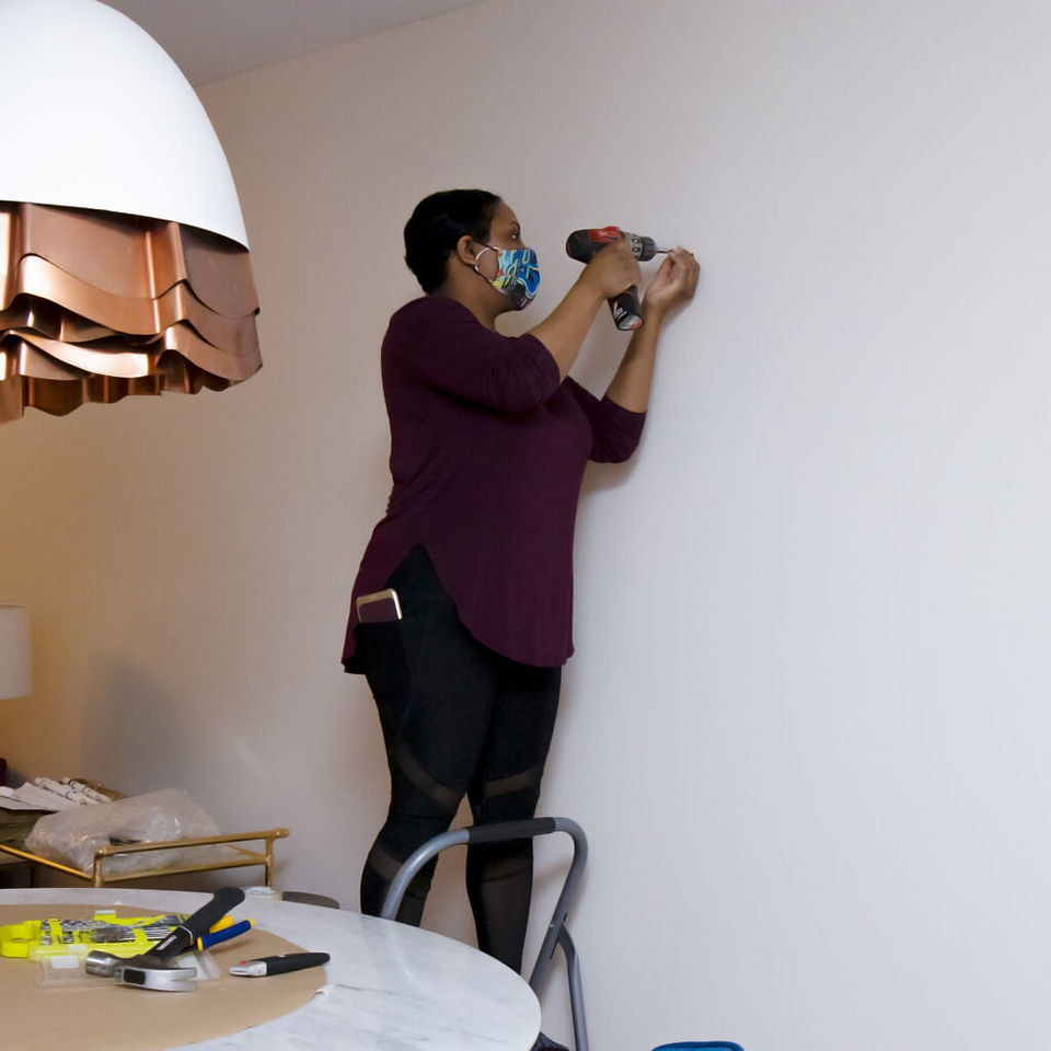 Mirror going up!